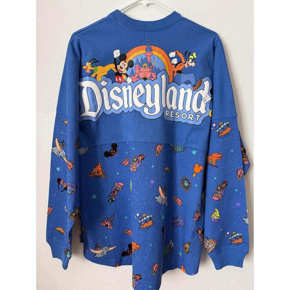 NWT Disney Parks Disneyland Resort Play In The Park Spirit Jersey Medium